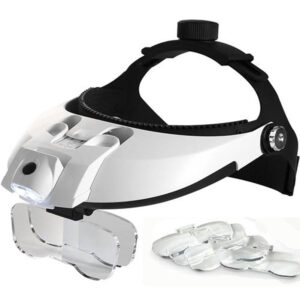 HEADBAND MAGNIFIER WITH LIGHT