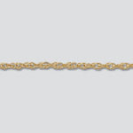Gold Filled Rope Chain 1.07MM