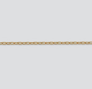 14/20 GOLD FILLED DRAWN CABLE CHAIN 2.3×1.2mm