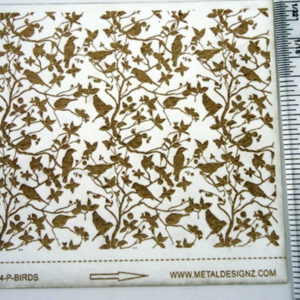 LASER CUT TEXTURE PAPER – BIRDS IN BRANCHES