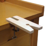 v slot bench pin with c clamp