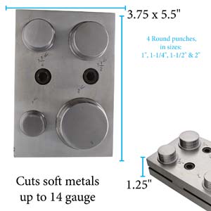 DISC CUTTER FOR 1 / 1.25 1.5 AND 2 INCH DISCS