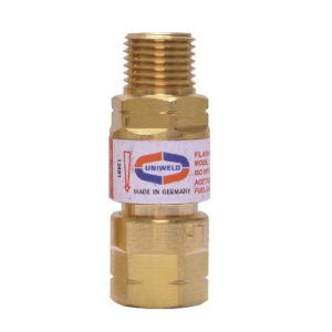 UNIWELD FLASHBACK ARRESTOR FUEL B CONNECTION