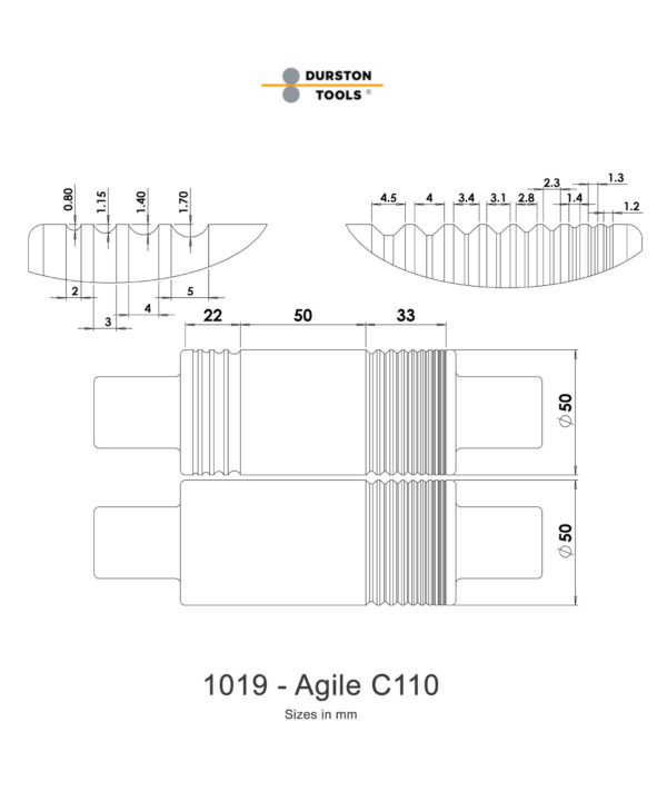 DURSTON AGILE C110 ROLLING MILL - Image 5