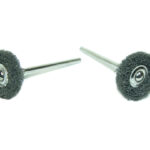 3/4" mounted satin buffs medium