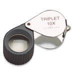 loupe with rubber grip