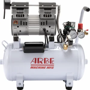 arbe space saving 6 gallon air compressor