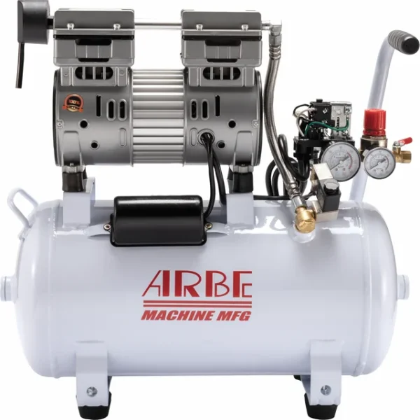 arbe space saving 6 gallon air compressor